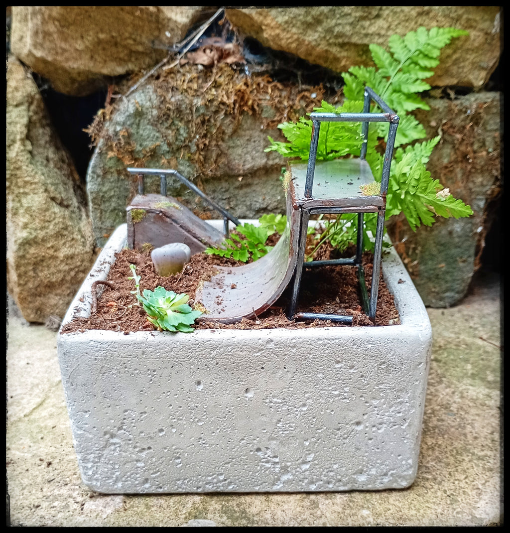 Abandoned Skate Park Garden