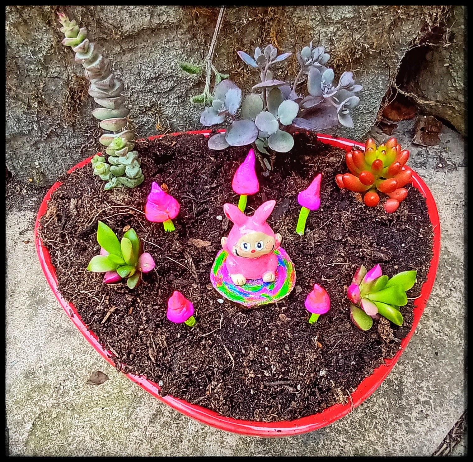 Lovely monster garden